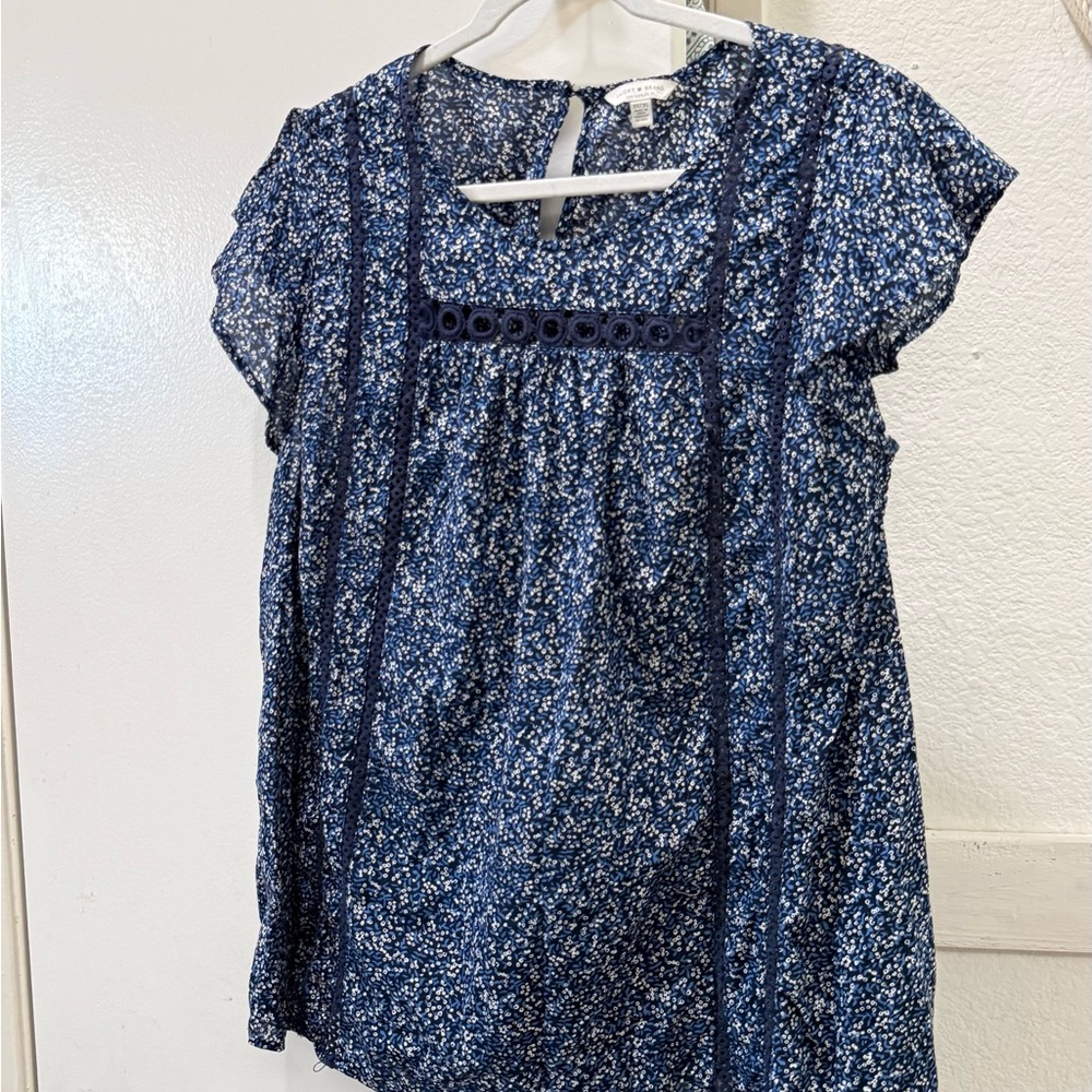 Lucky Brand peasant top size 3X
